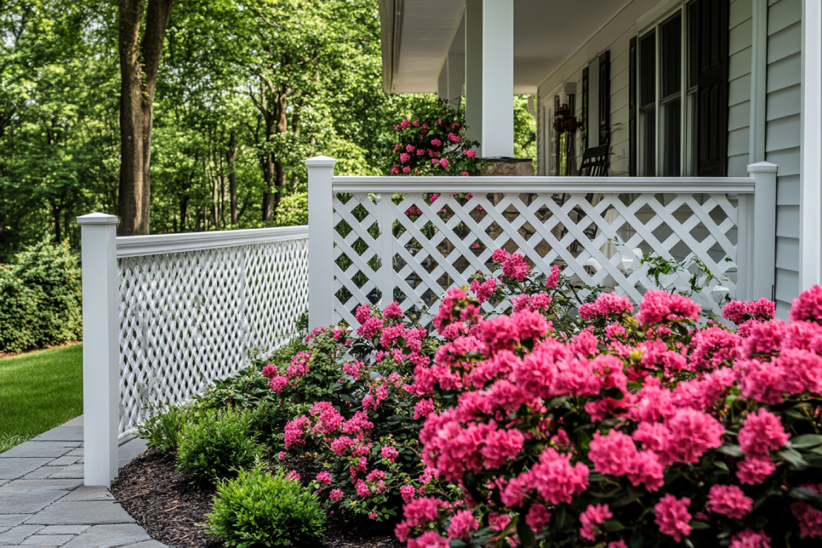 Decorative Vinyl Fence